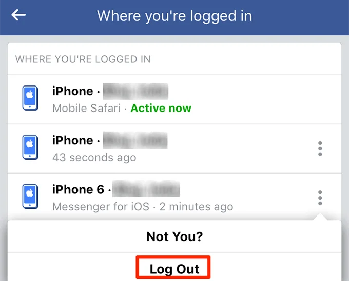 Cách đăng xuất Facebook Messenger trên iOS và Android 13 Cách đăng xuất Facebook Messenger trên iOS và Android