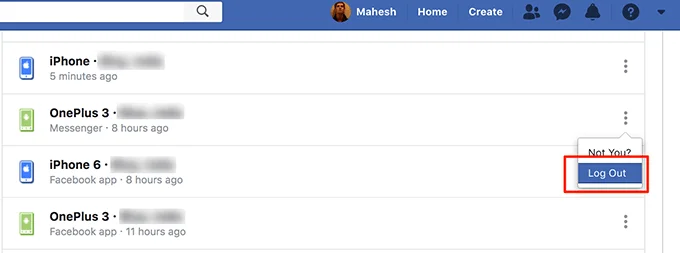 Cách đăng xuất Facebook Messenger trên iOS và Android 45 Cách đăng xuất Facebook Messenger trên iOS và Android