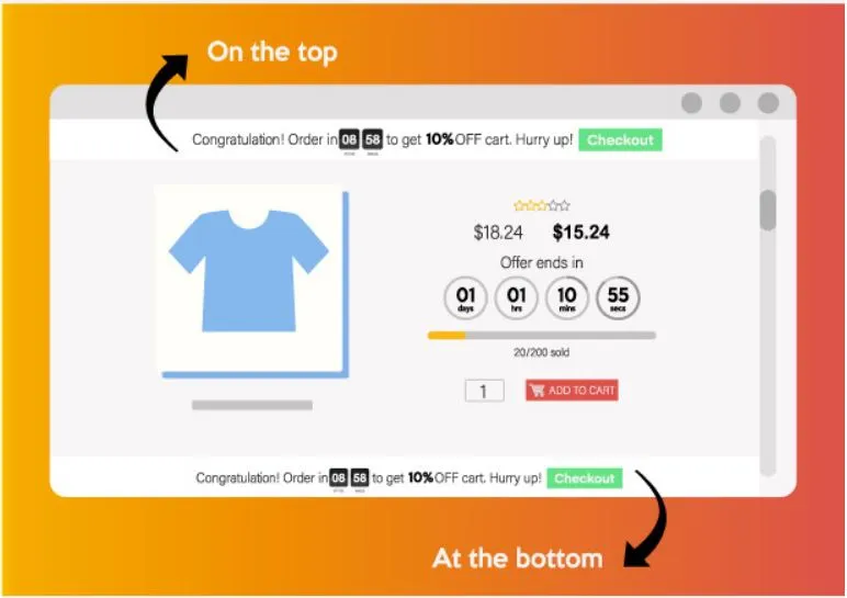 Checkout Countdown v1.0.6 - Sales Countdown Timer for WooCommerce and WordPress 2 Checkout Countdown Codecanyon