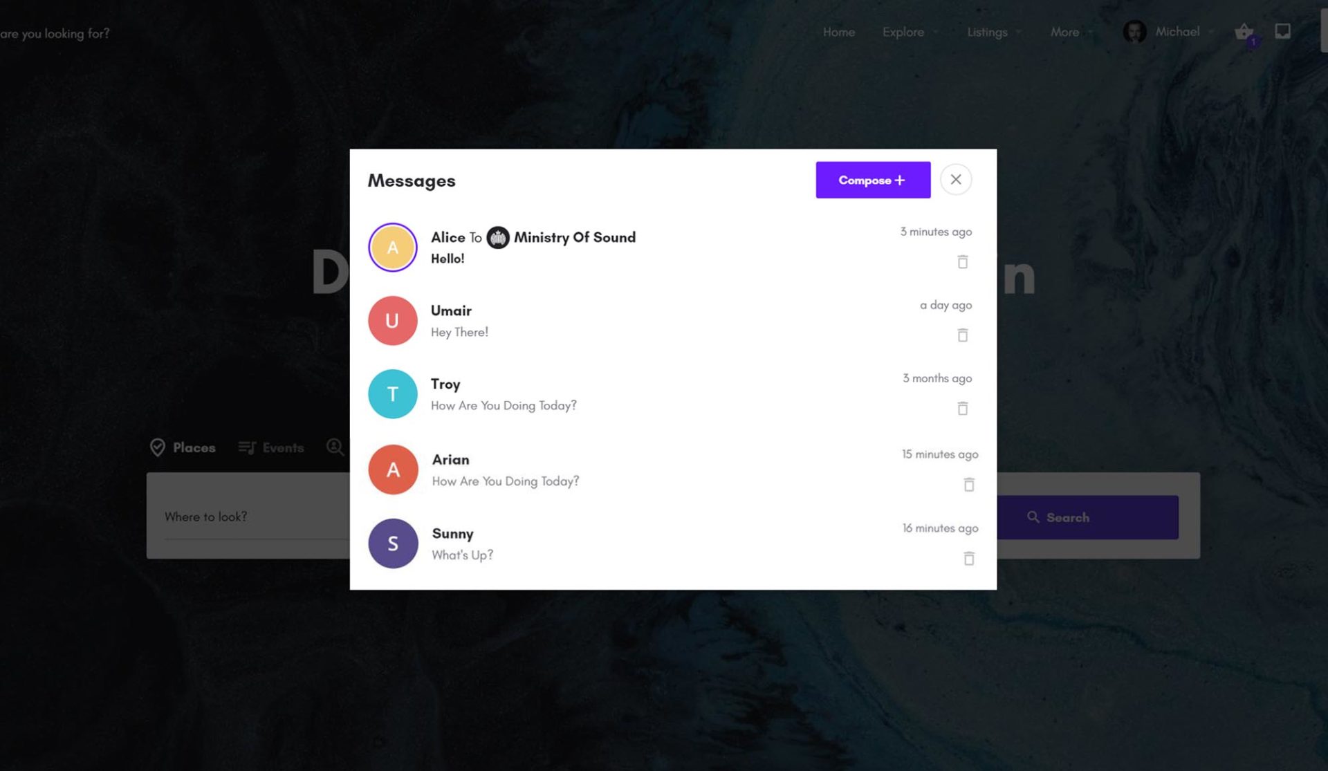 Direct messages
