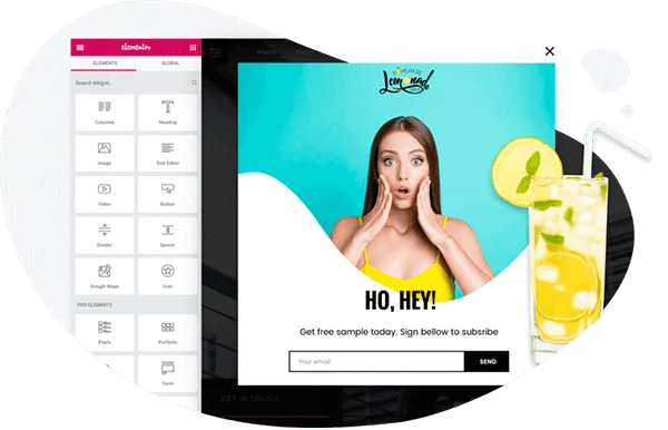Elementor PRO v3.29.2 NULLED (+Pro Templates Pack) - WordPress Page Builder 7 Start Designing Amazing WordPress Popups