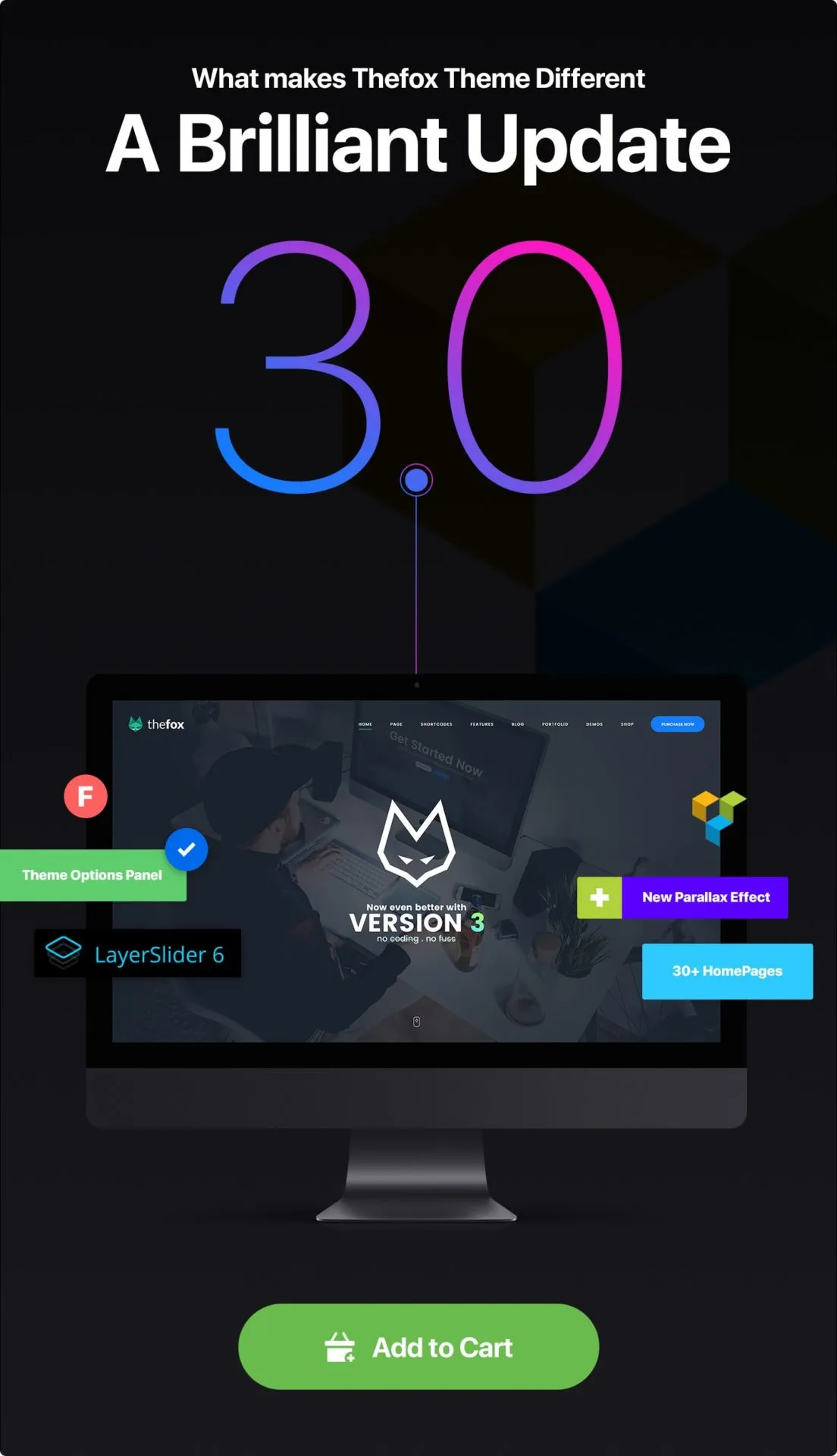 TheFox - Responsive Multi-Purpose WordPress Theme