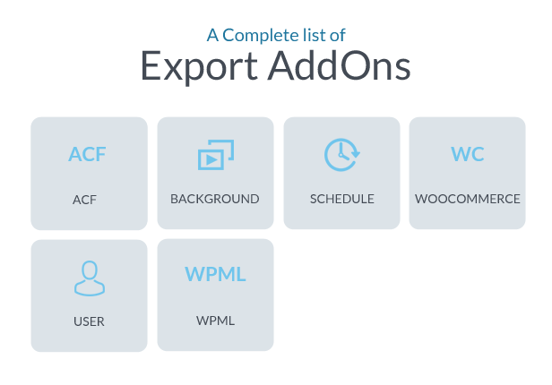 Woo Import Export - Export Addons