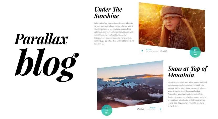 trưng bày bài zig-zag mới layout đi kèm với Float