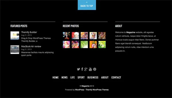 Themify Magazine v5.6.1 - A True Drag & Drop Builder for Magazine Layouts 16 ảnh chụp màn hình