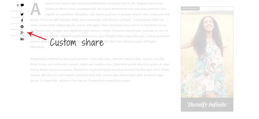 Chia sẻ tùy chỉnh