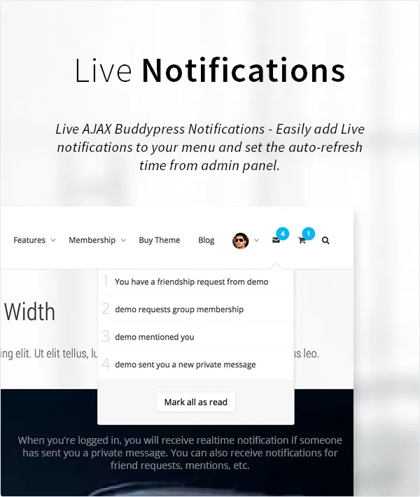 KLEO - BuddyPress tập trung vào cộng đồng, đa mục đích Theme - 14