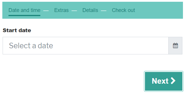 Calendarista plugin