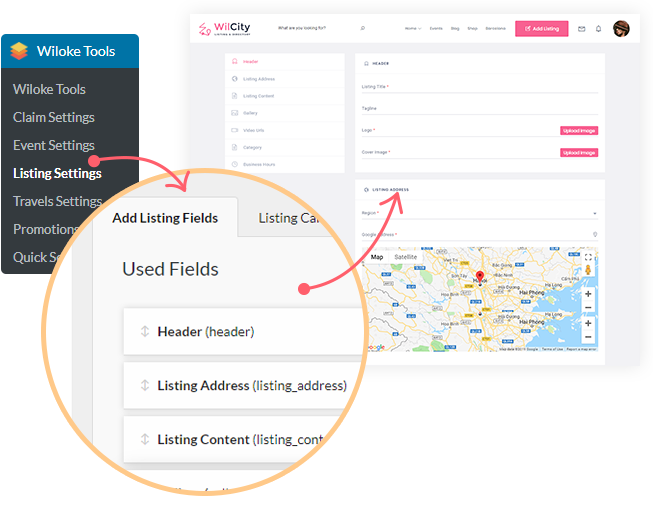 Customize directory functionality