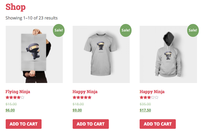 Price Changes