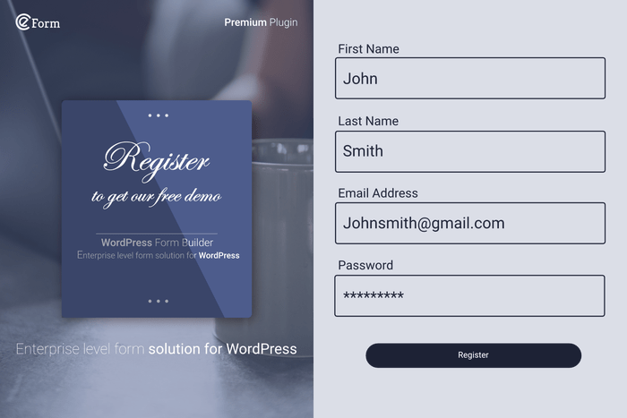 User management for login & registration