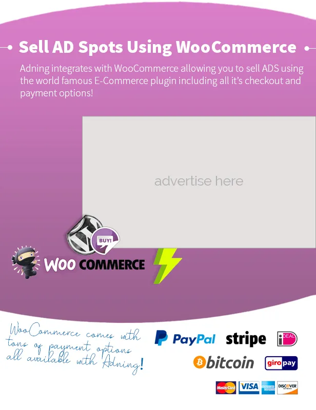Bán quảng cáo và các điểm quảng cáo với Woocommerce