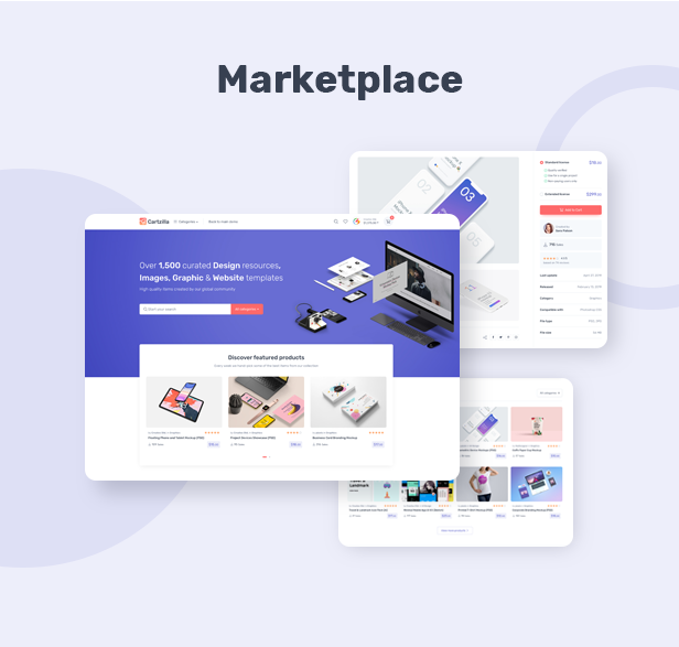 Cartzilla - Digital Marketplace & Cửa hàng tạp hóa WordPress Theme - 1