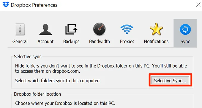 Cách di chuyển thư mục Dropbox của bạn 41 Cách di chuyển thư mục Dropbox của bạn