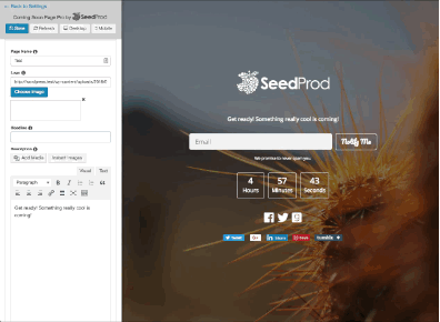 SeedProd Coming Soon Page Pro v6.11.0 - WordPress Plugin 2 Sắp có Trình tạo trang
