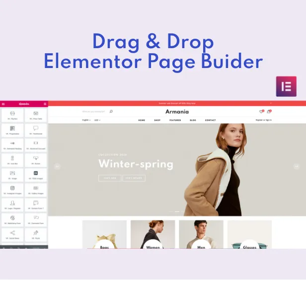 Armania - Thời trang, Nội thất, Hữu cơ, Thực phẩm đa dụng Elementor WooCommerce Theme (Hỗ trợ RTL) - 6