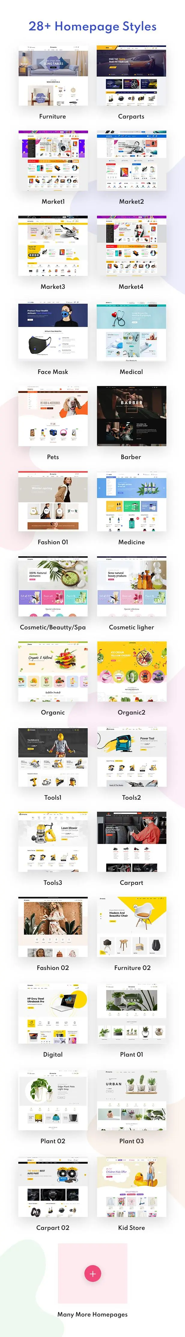 Armania - Thời trang, Nội thất, Hữu cơ, Thực phẩm đa dụng Elementor WooCommerce Theme (Hỗ trợ RTL) - 5