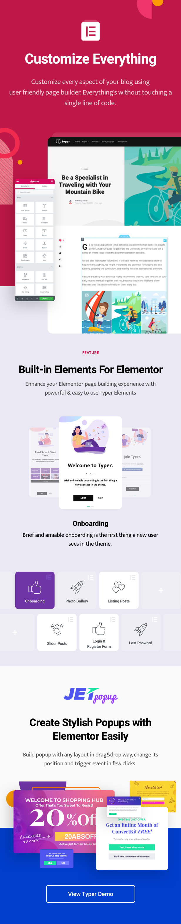 Typer - Blog tuyệt vời và xuất bản nhiều tác giả Theme - 4