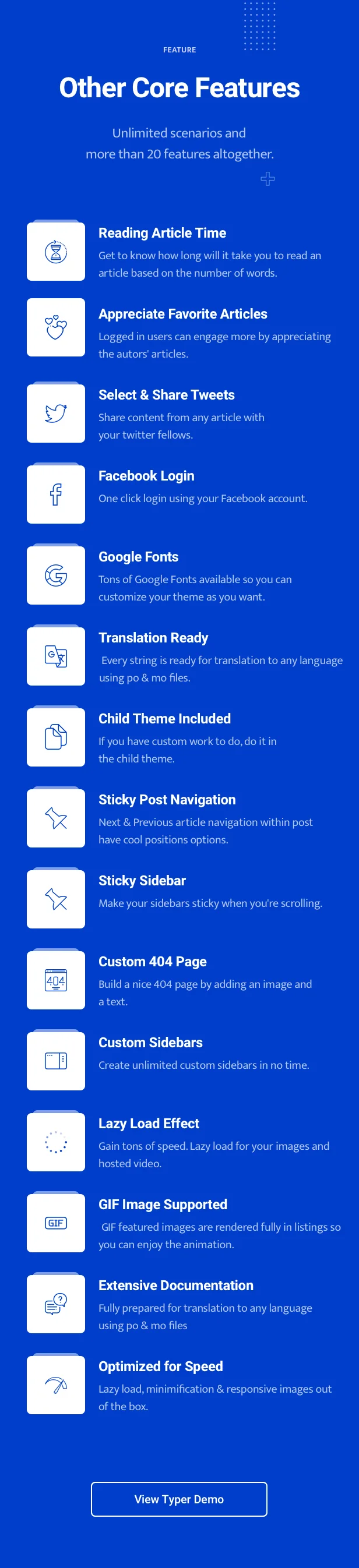 Typer - Blog tuyệt vời và xuất bản nhiều tác giả Theme - 10