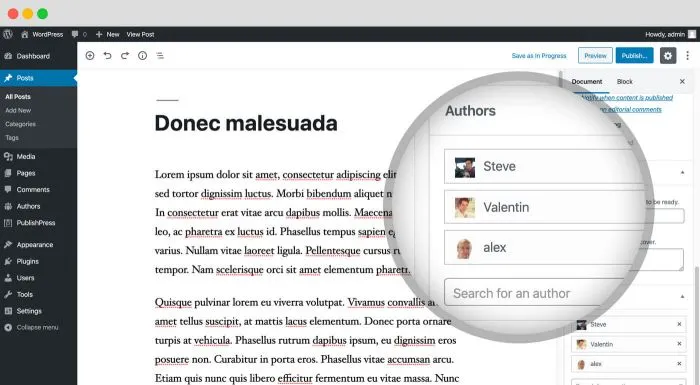 PublishPress Authors Pro v3.16.0 (+Full Addons) - Wordpress Plugin 2 Thêm tất cả các tác giả PublishPress Authors Pro