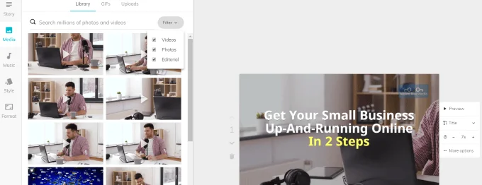 Cách sử dụng Lumen5 để biến bài đăng trên blog của bạn thành video 28 Cách sử dụng Lumen5 để biến bài đăng trên blog của bạn thành video