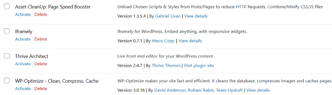 Cách xóa tất cả các dấu vết của một plugin WordPress 4 Cách xóa tất cả các dấu vết của một plugin WordPress