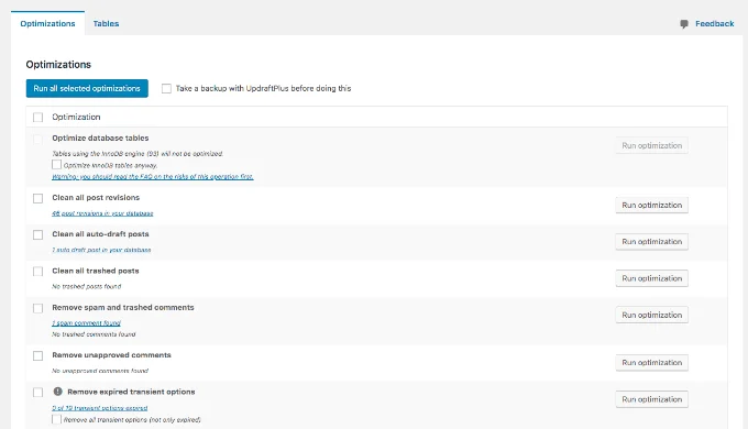 Cách xóa tất cả các dấu vết của một plugin WordPress 18 Cách xóa tất cả các dấu vết của một plugin WordPress