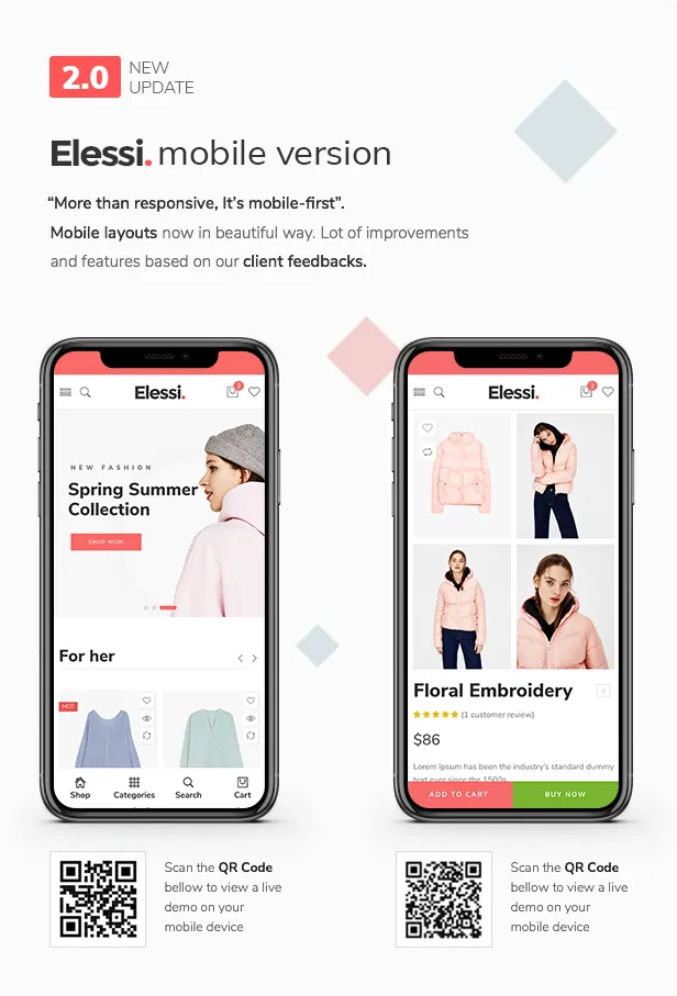 Elessi - WooCommerce AJAX WordPress Theme - Hỗ trợ RTL