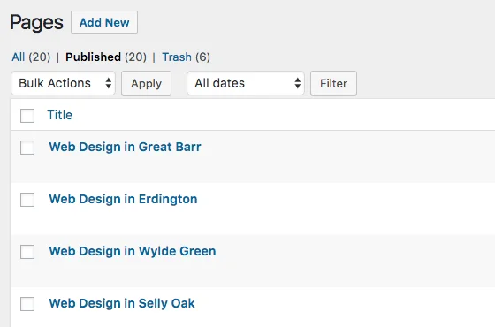Page Generator Pro: Thống trị công cụ tìm kiếm và thị trường địa phương