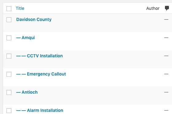 Page Generator Pro: Thư mục
