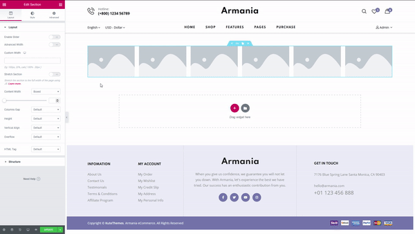 Armania - Thời trang, Nội thất, Hữu cơ, Thực phẩm đa dụng Elementor WooCommerce Theme (Hỗ trợ RTL) - 7