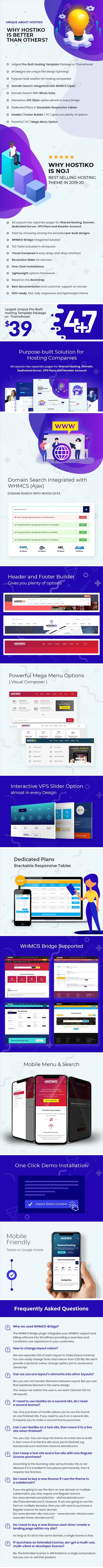 Hostiko v60.0.0 - WordPress WHMCS Hosting Theme 2 Hostiko WordPress WHMCS Hosting Theme - 2