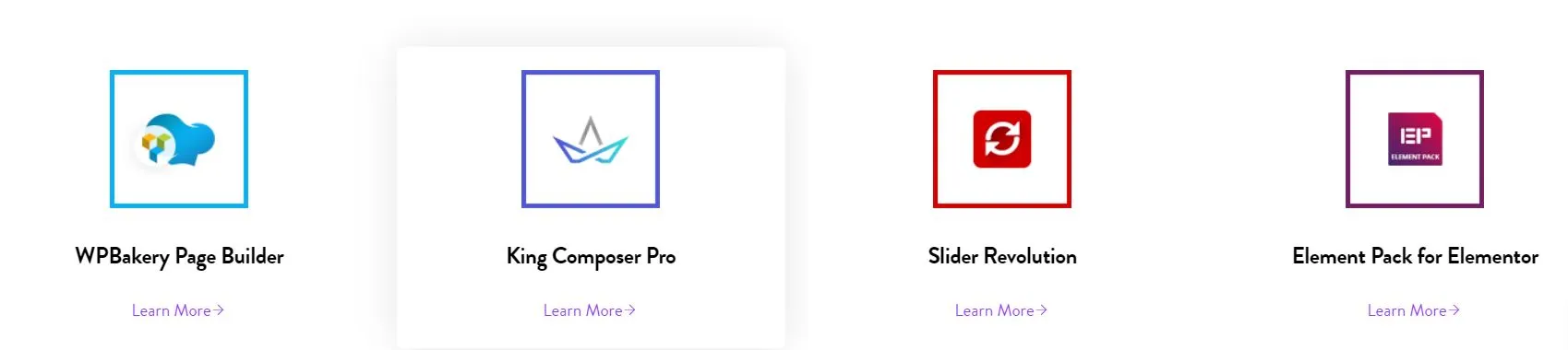 Included Premium Plugins