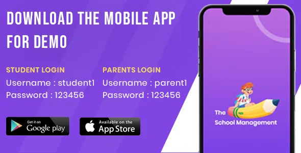 School Management v9.9.4 Nulled - Education & Learning Management system for WordPress 1 Tải xuống ứng dụng Android cho bản demo