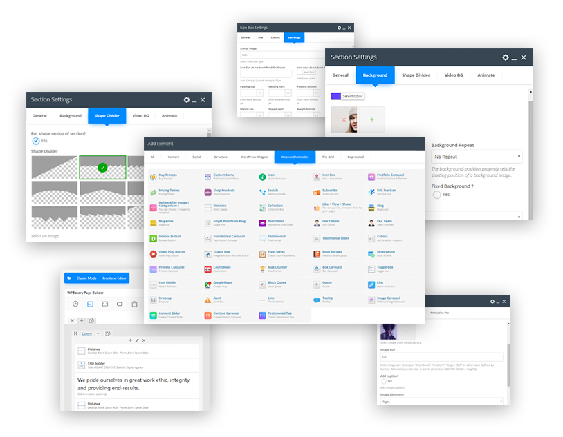 WPBakery Page Builder - Deep WordPress Theme