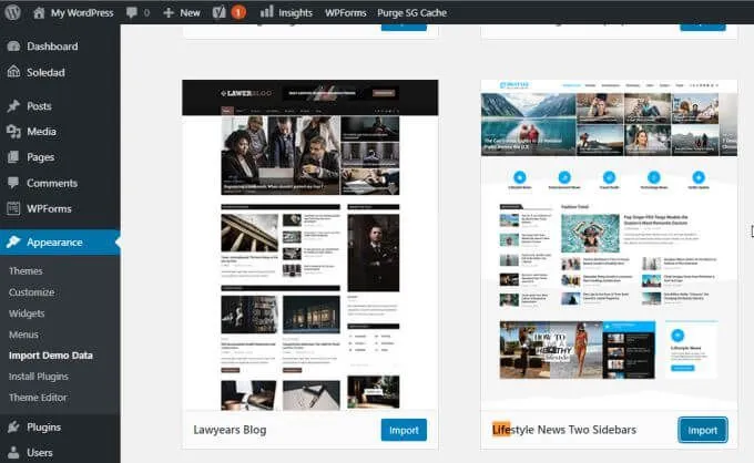 Cách cài đặt Theme trên WordPress 26 Cách cài đặt Theme trên WordPress