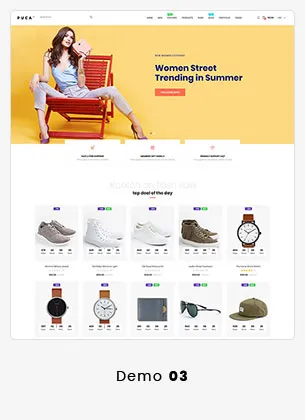 Puca - Điện thoại di động được tối ưu hóa WooCommerce Theme - 16
