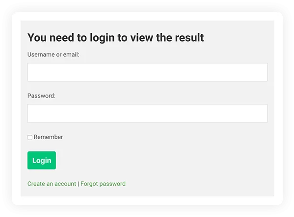 WP Quiz Pro v2.1.11 NULLED - The Best WordPress Quiz Plugin 30 Login/Register to See the Results