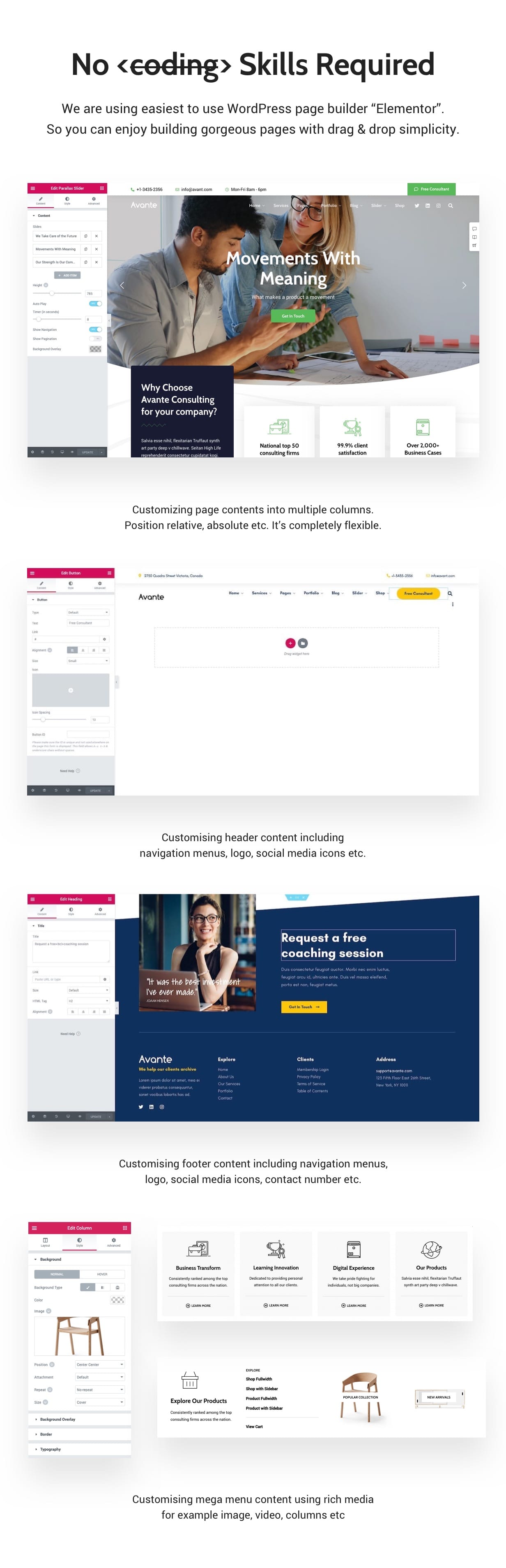 Avante v2.7.4 NULLED | Business Consulting WordPress Theme