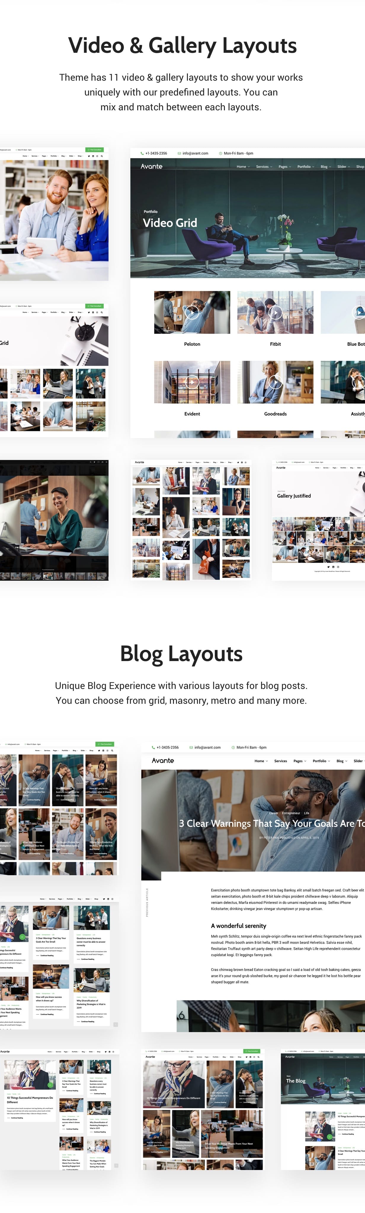 Avante v2.7.4 NULLED | Business Consulting WordPress Theme