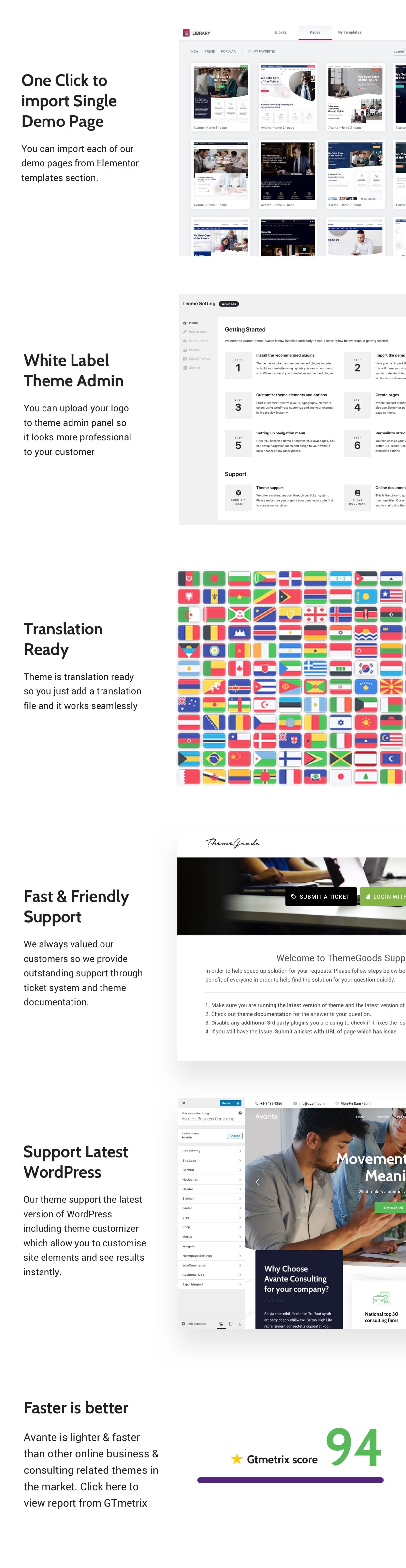 Avante v2.7.4 NULLED | Business Consulting WordPress Theme