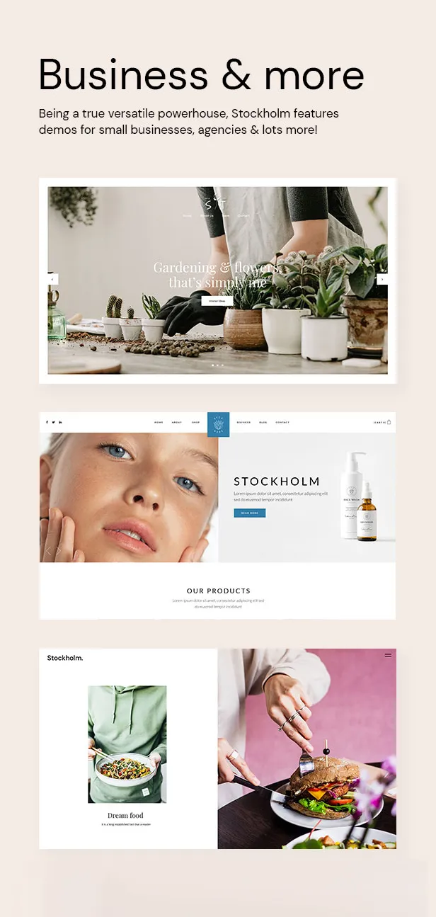 Stockholm v9.0 NULLED - A Genuinely Multi-Concept Theme 14 Stockholm - Một khái niệm thực sự đa Theme - 15