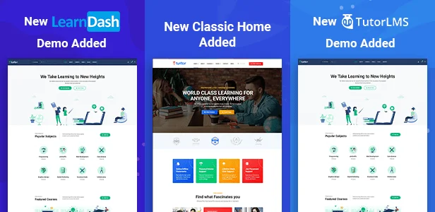 Turitor v1.3.9 NULLED - LMS & Education WordPress Theme 2 Turitor Nhà mới