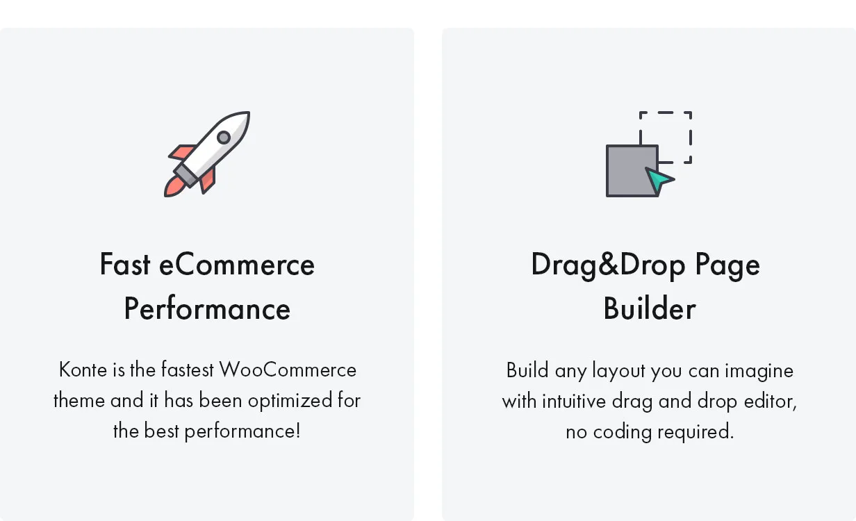 Konte chủ đề WordPress hiệu suất cao