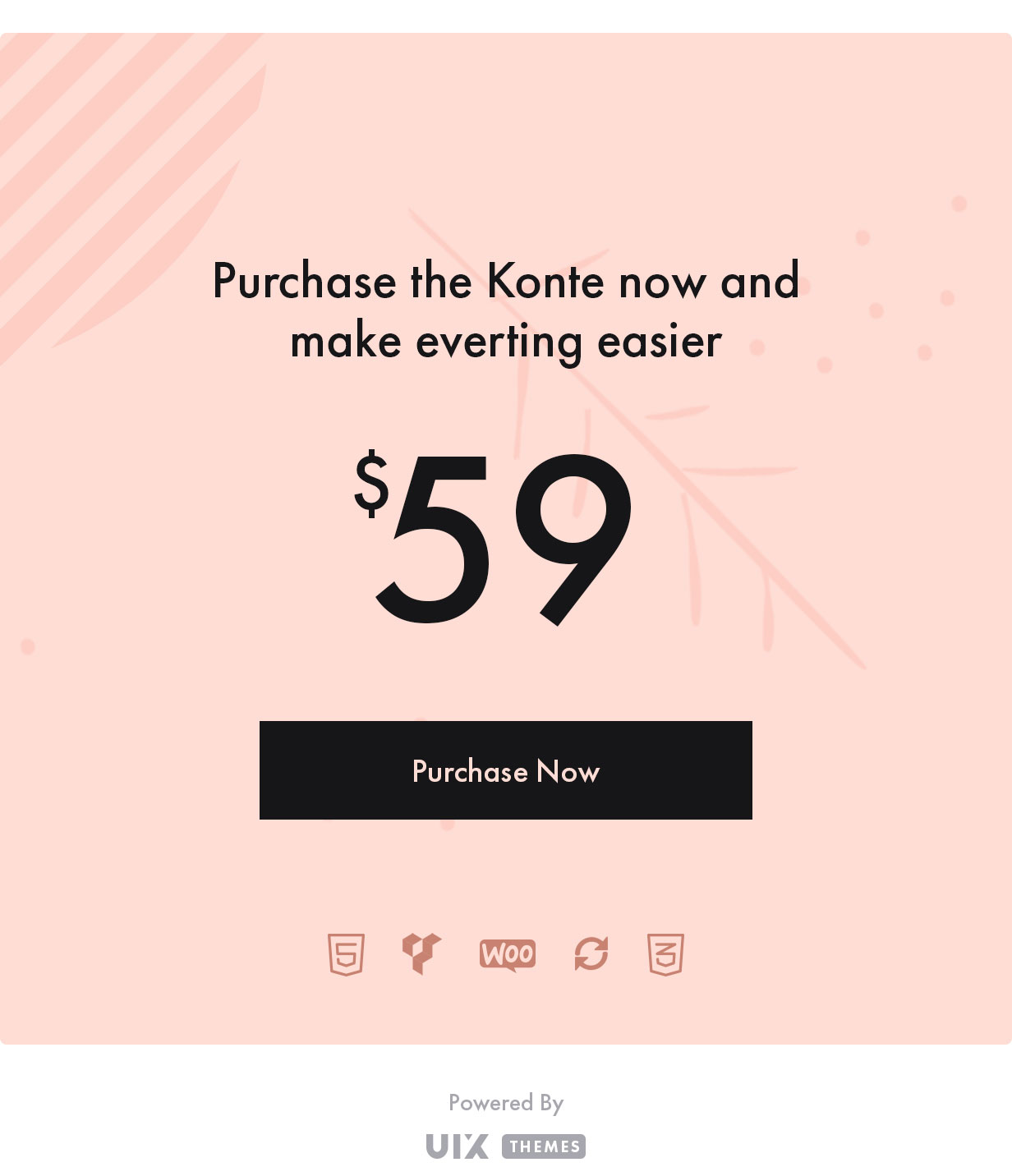 Mua chủ đề Konte WordPress