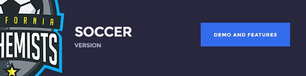 The Alchemists WordPress Theme - Phiên bản bóng đá