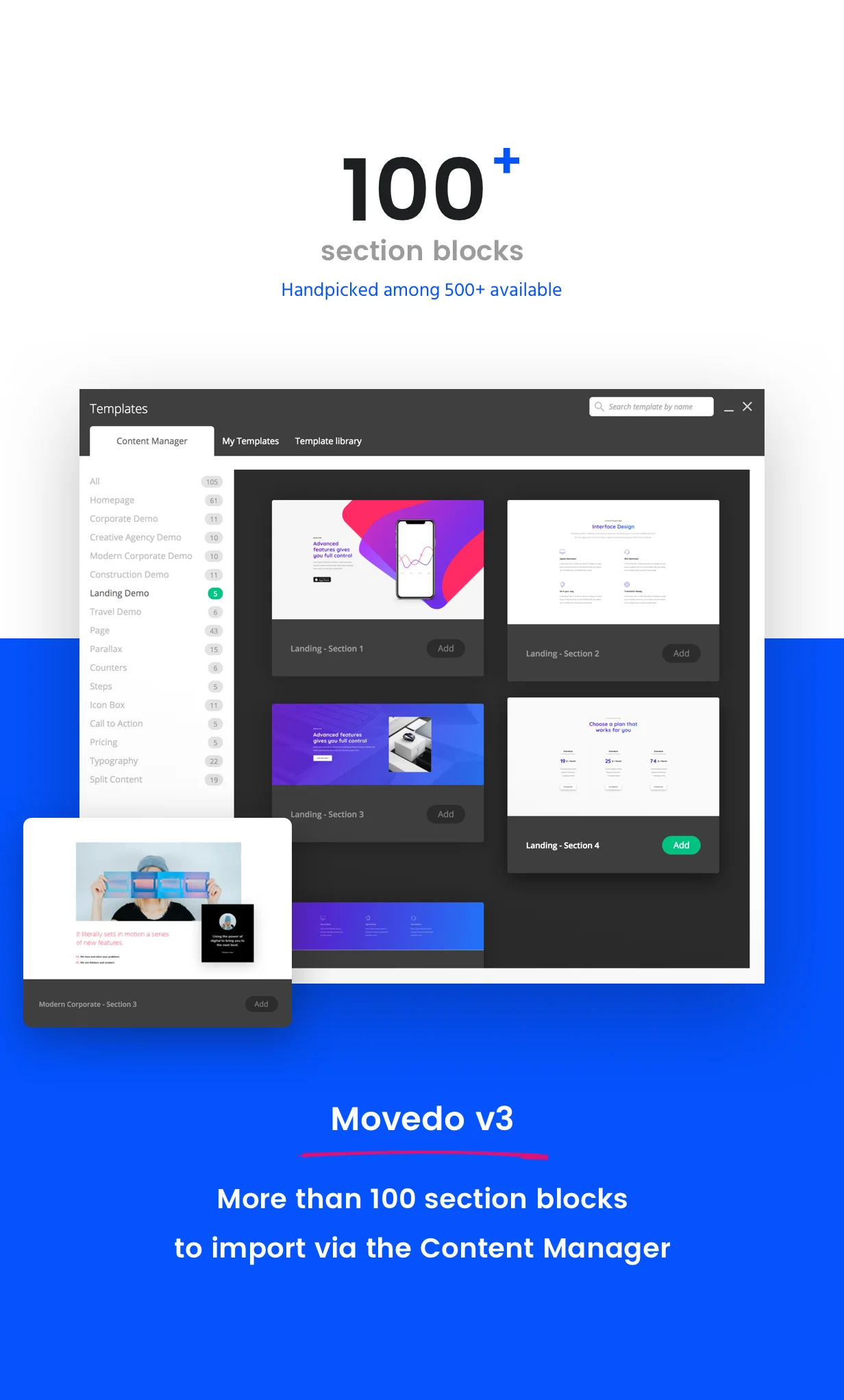 Movedo v3.5.1 NULLED - Responsive Multi-Purpose WordPress Theme 3 Trình quản lý nội dung Movedo