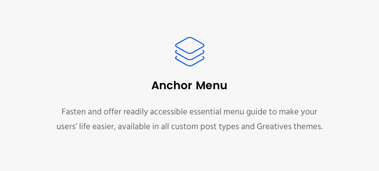 Menu Movedo Anchor