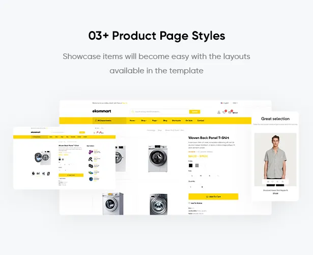 ekommart - WordPress thương mại điện tử tất cả trong một Theme