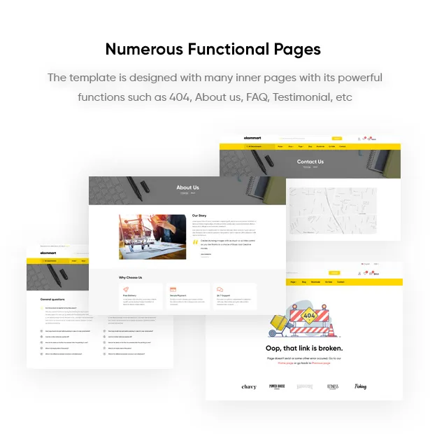ekommart - WordPress thương mại điện tử tất cả trong một Theme